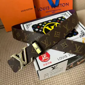 Louis Vuitton Leather Belt