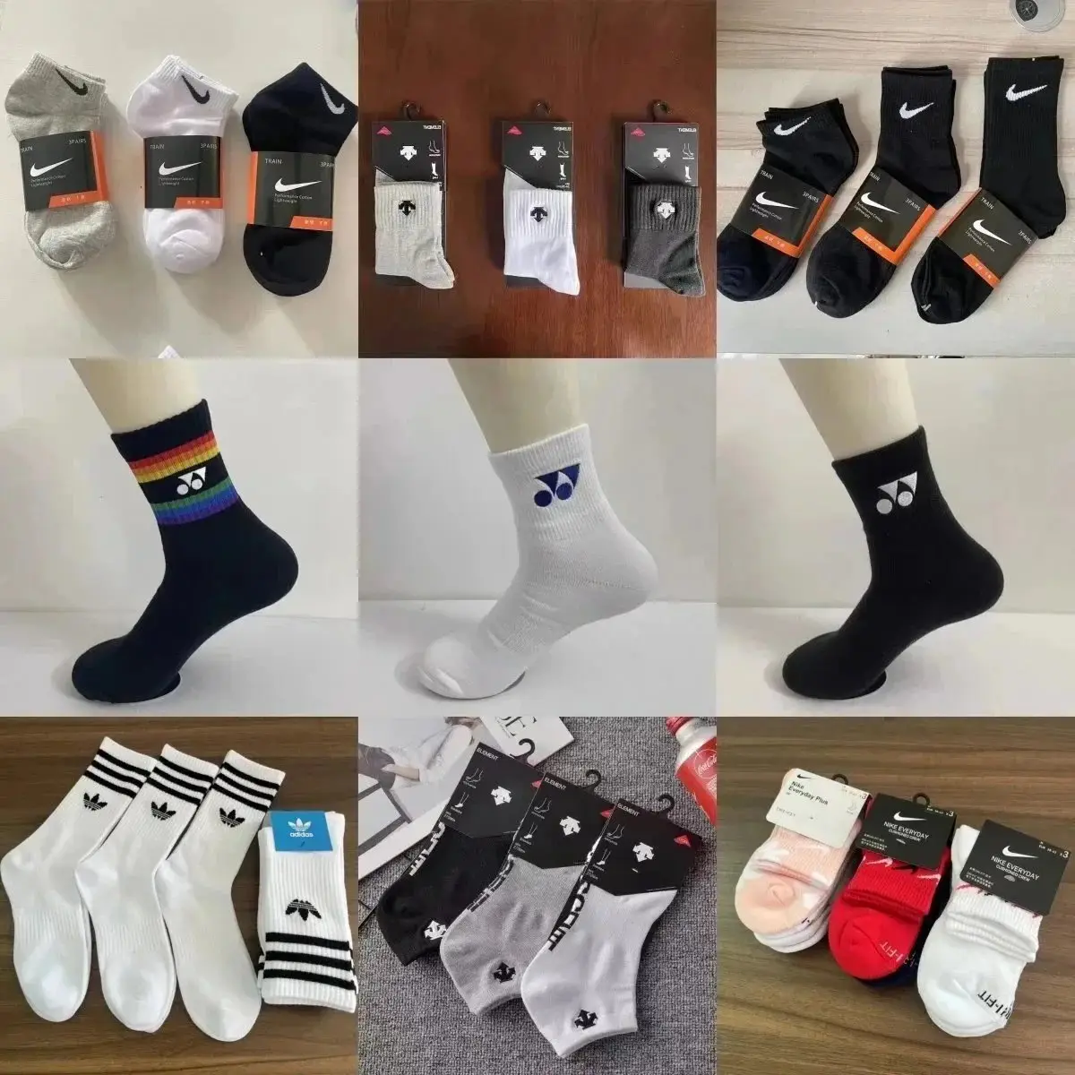 Nike Socks, 31 Styles