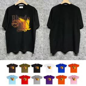 Rhude Black Short-Sleeve T-Shirt