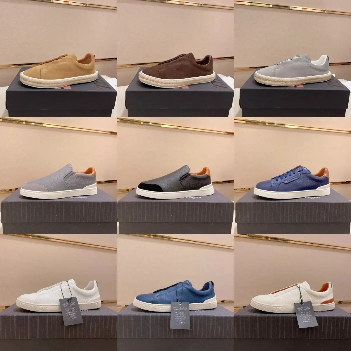 Zegna Chunky Sneakers
