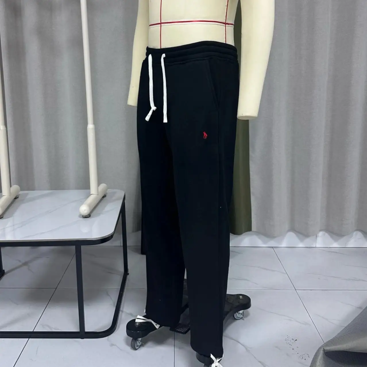 Men's sweatpants detail view
