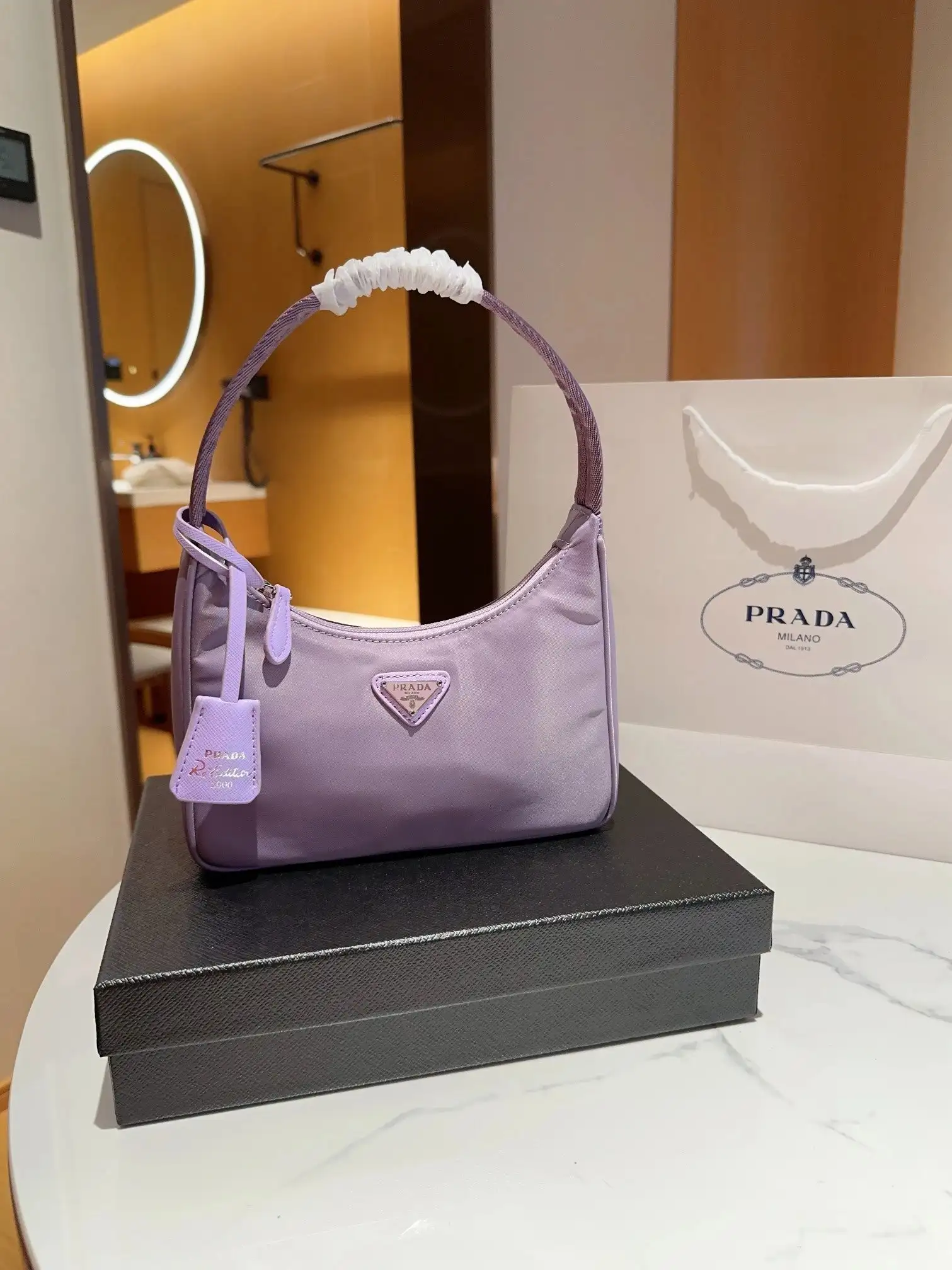 Prada fashion bag