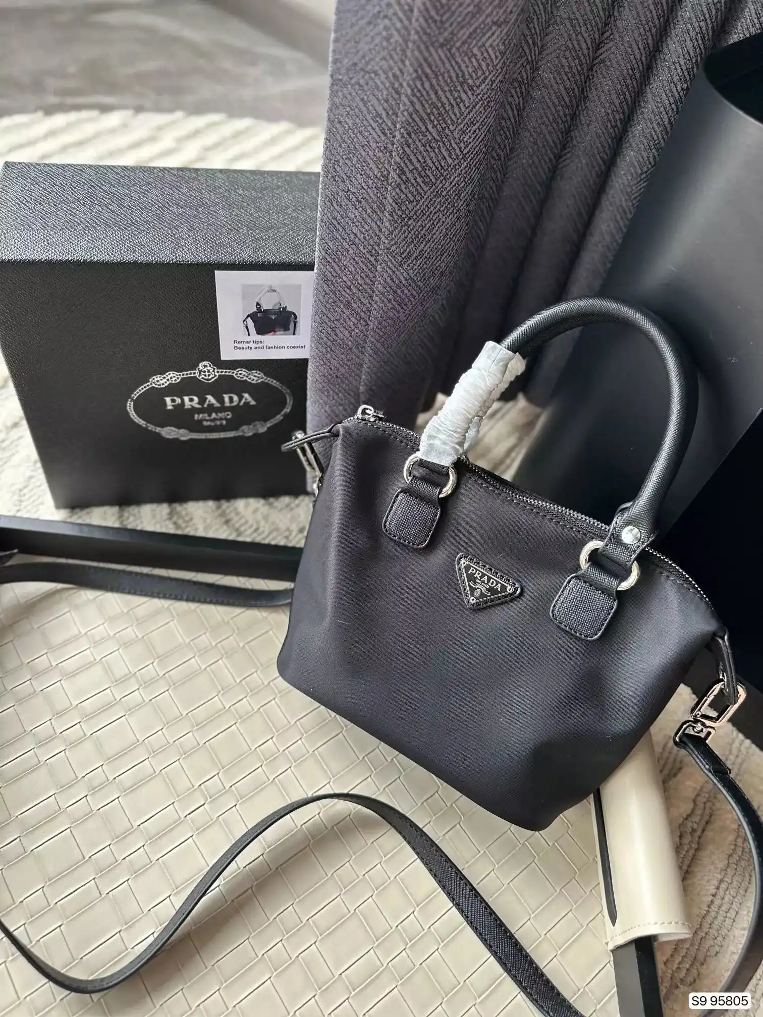 Prada fashion bag