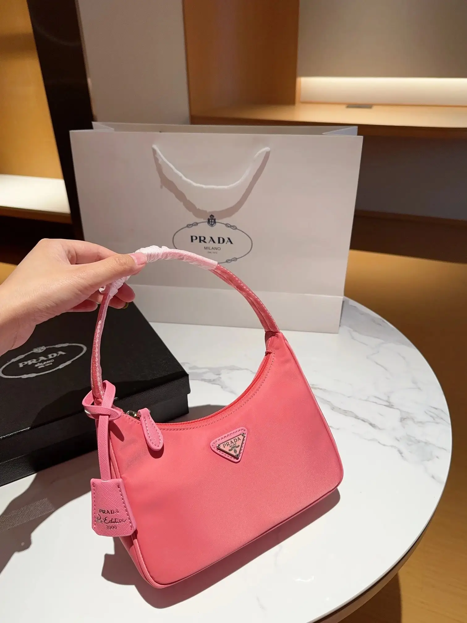 Prada fashion bag