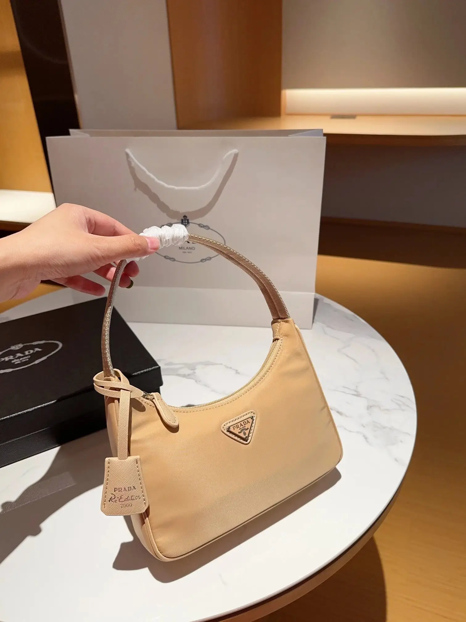 Prada fashion bag