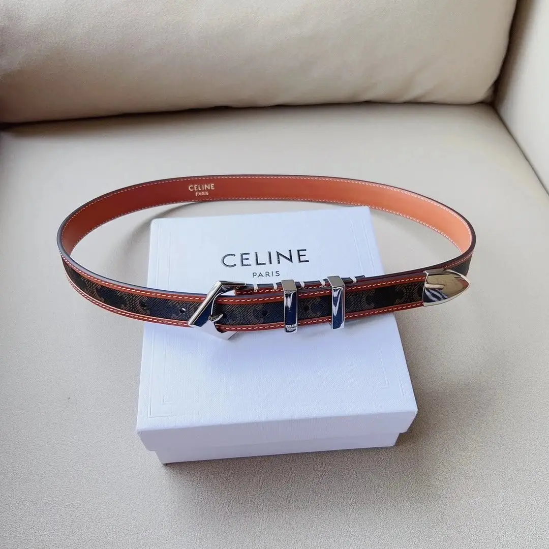 Leather belt product view 7