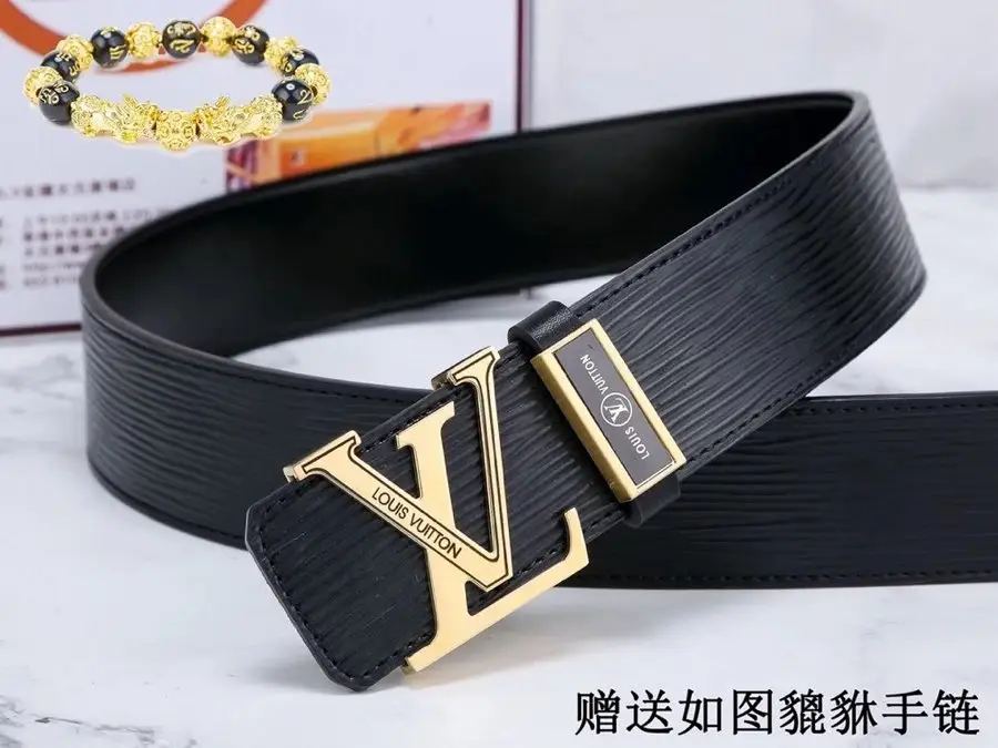 Louis Vuitton Leather Belt