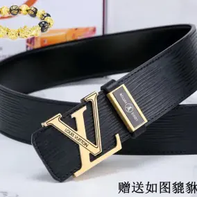 Louis Vuitton Leather Belt