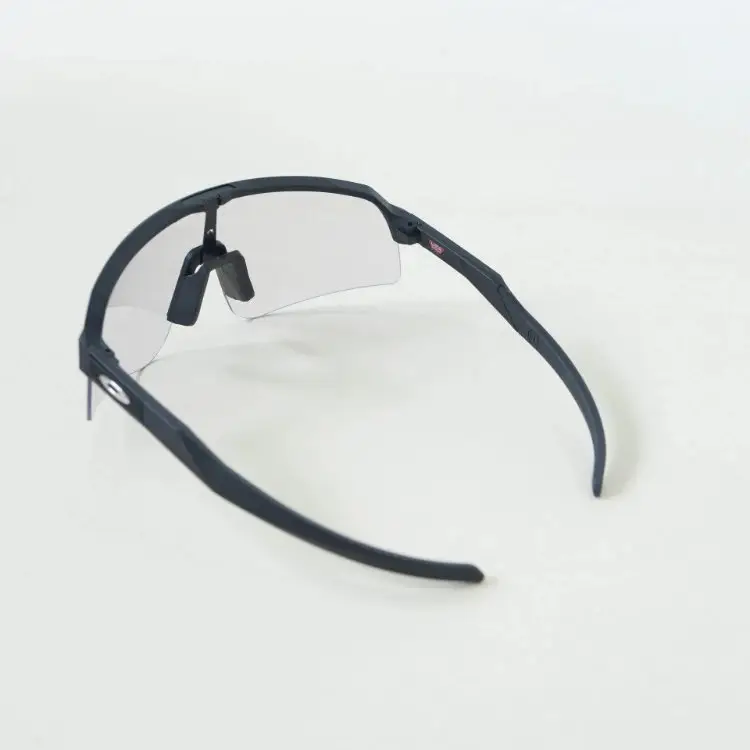 Sports sunglasses frame close-up