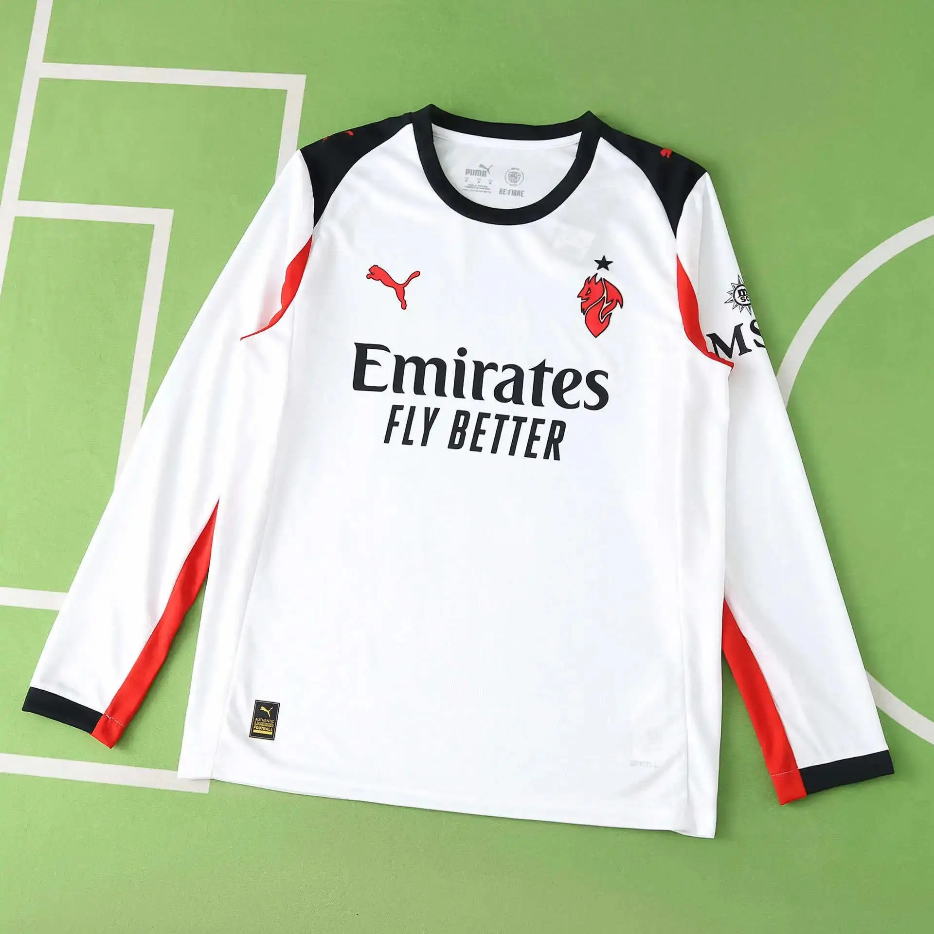 AC Milan Away Long-Sleeve Jersey