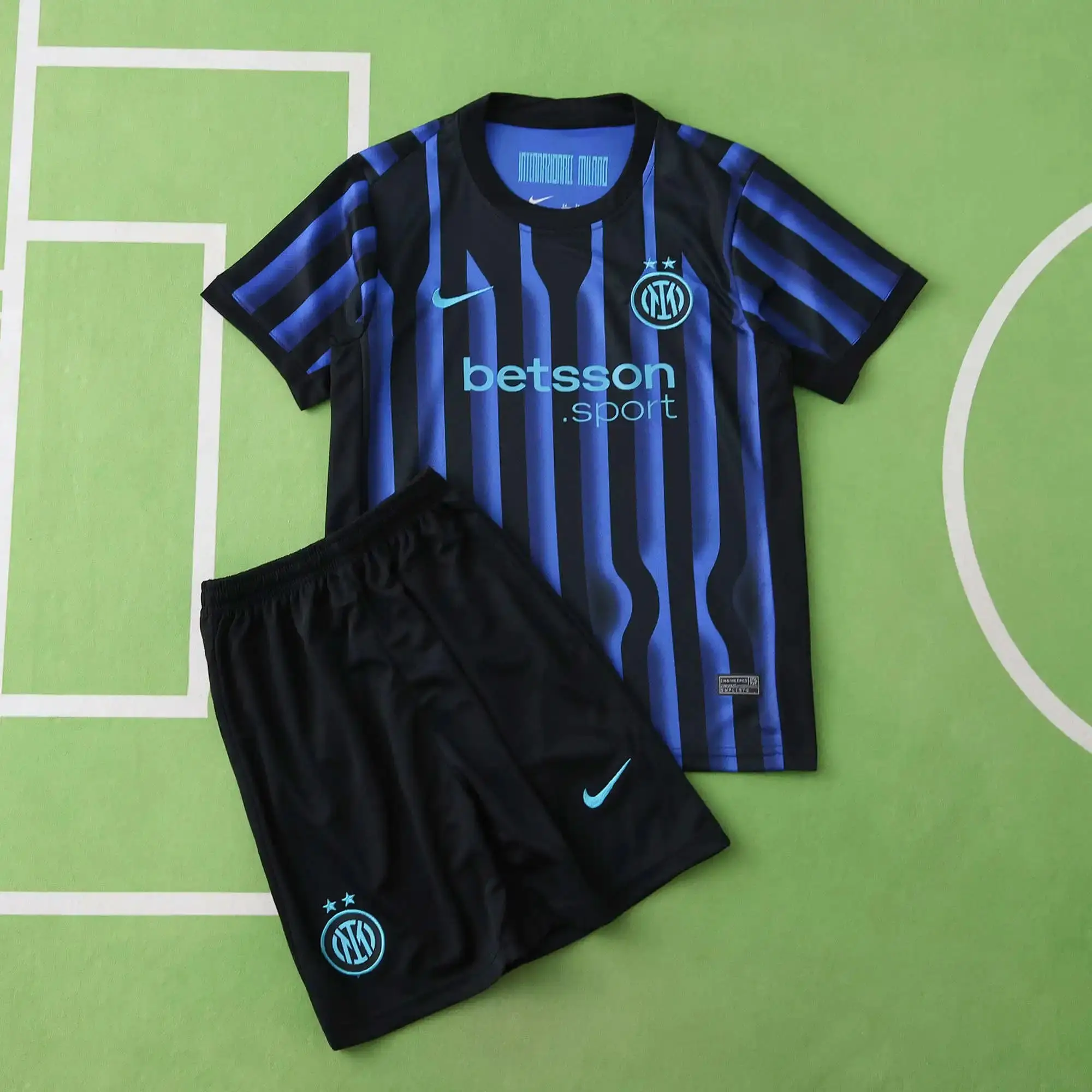 Inter Milan Youth Home Jersey Set 2025/26