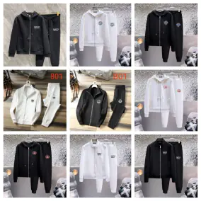 Gucci Casual Hoodie and Tracksuit Set