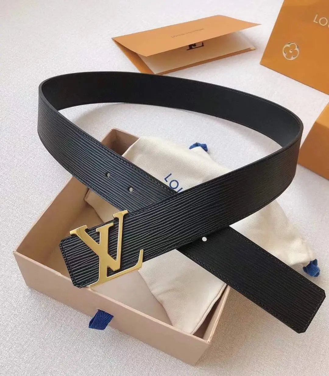 Louis Vuitton Leather Belt