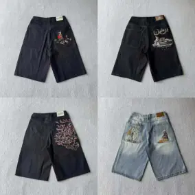 Denim Tears-Inspired Shorts, 4 Styles
