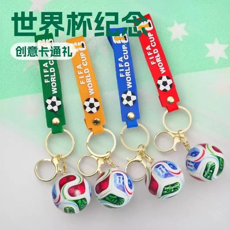 2026 Meijiamo World Cup Keychain Fans Peripheral Souvenir Football Pendant Creative Cartoon Gift Kicksog.com