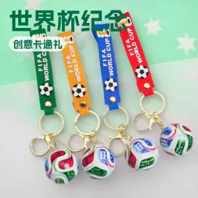 2026 Meijiamo World Cup Keychain Fans Peripheral Souvenir Football Pendant Creative Cartoon Gift Kicksog.com