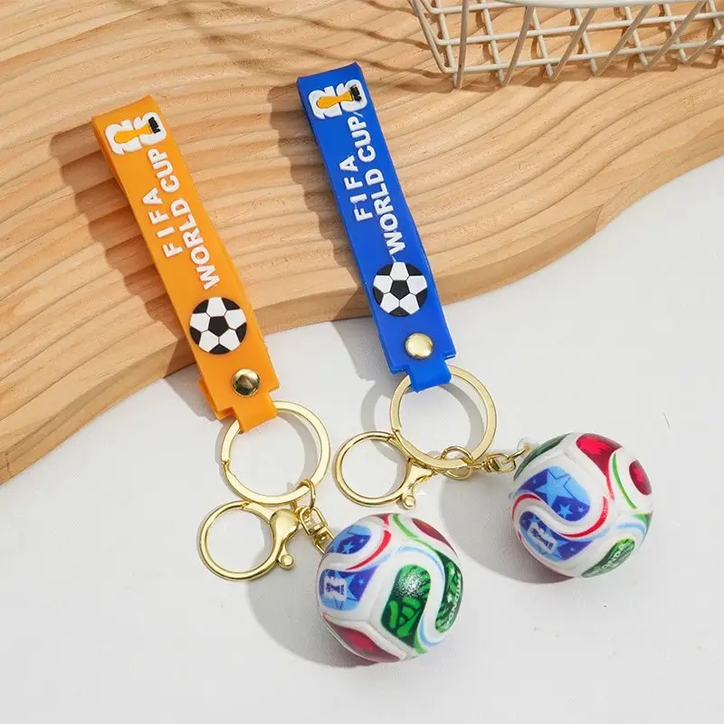 2026 football keychain souvenir pendant view 4