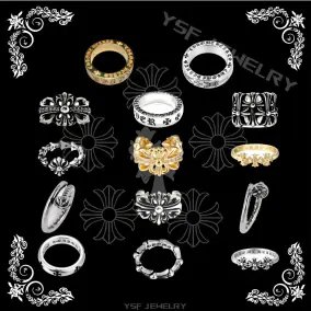 Chrome Hearts Rings [15 Styles]