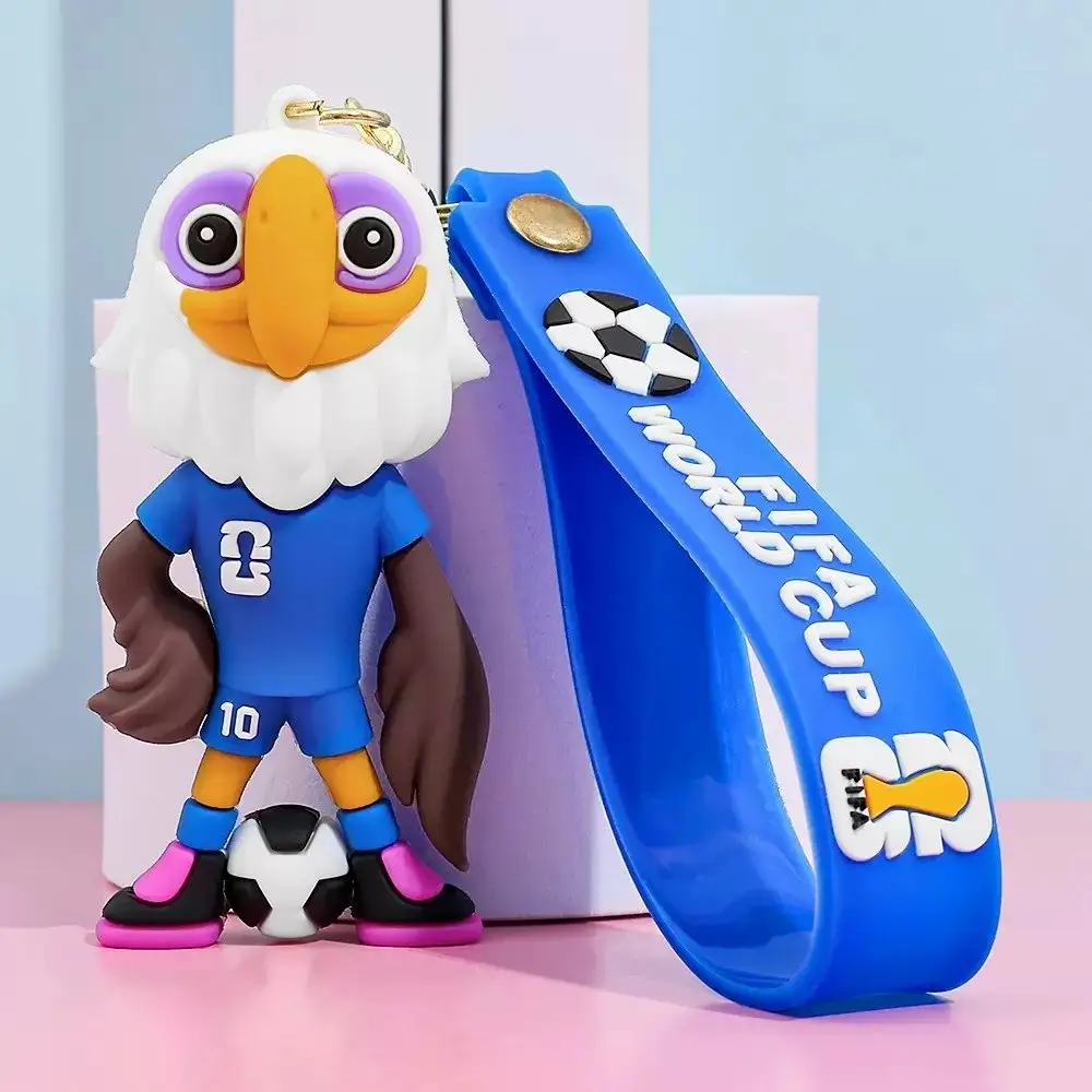 Mexico World Cup mascot football key ring product photo 5