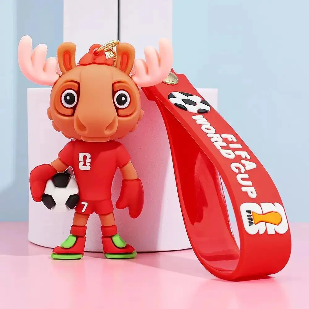 Mexico World Cup mascot football key ring product photo 7