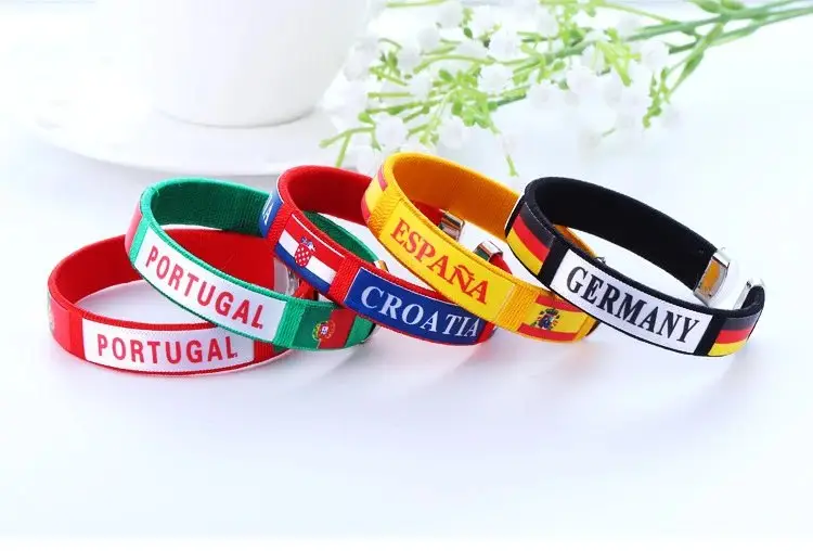 Football fan woven bracelet photo 6