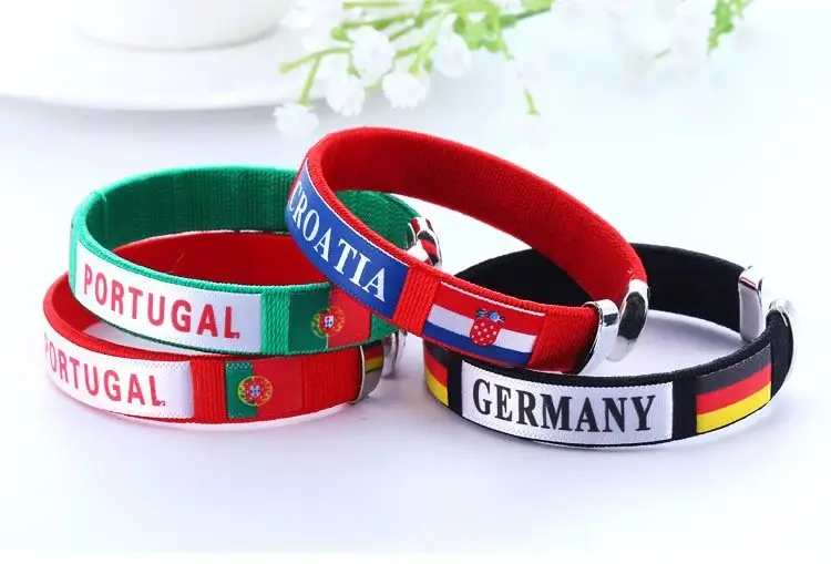 Football fan woven bracelet photo 7